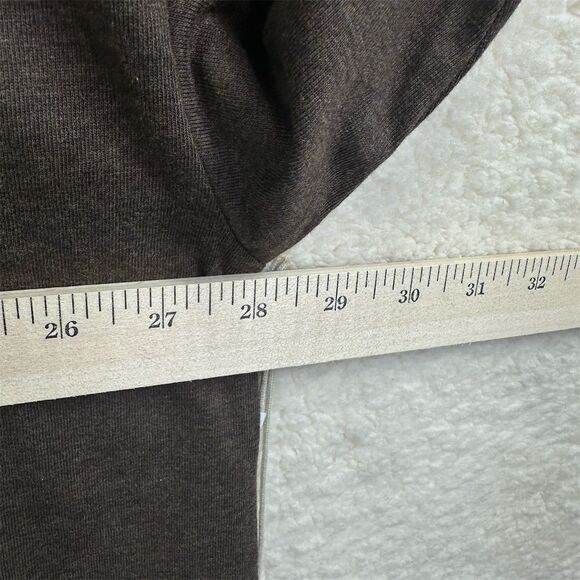 Fear of God Essentials Men's Long Sleeve Tee Brown Size L Crew Neck Oversized - Picture 9 of 13